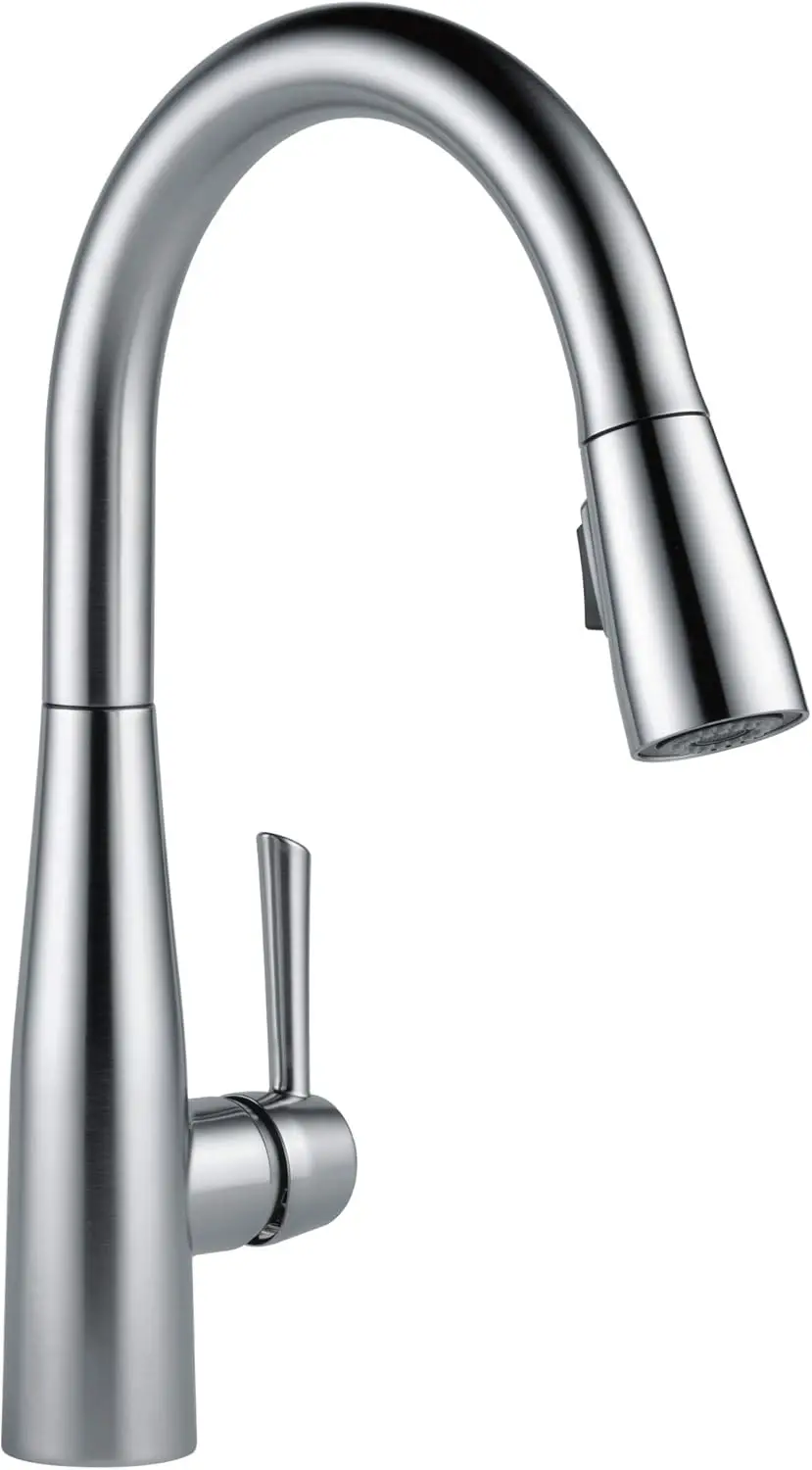 

Essa Kitchen Faucet with Pull Down Sprayer, Kitchen Sink Faucet Brushed Nickel, Magnetic Docking Spray Head, Delta Kitchen