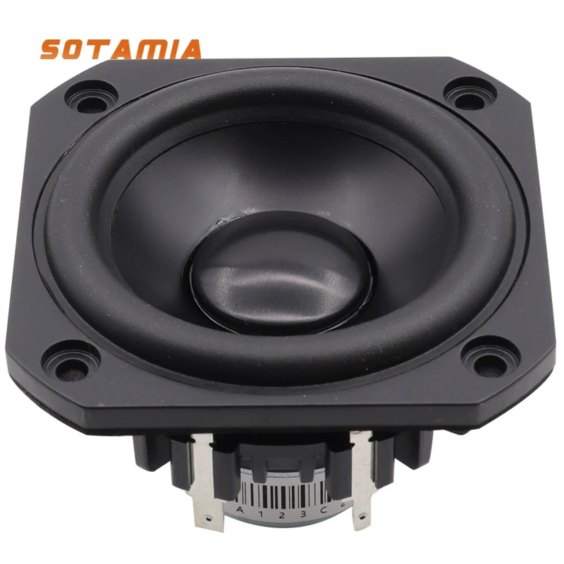 

SOTAMIA 1Pcs 3 Inch Full Range Speaker 8 Ohm 25W Ceramic Aluminum Basin Audio Loudspeaker Sound Music DIY Bluetooth Speaker