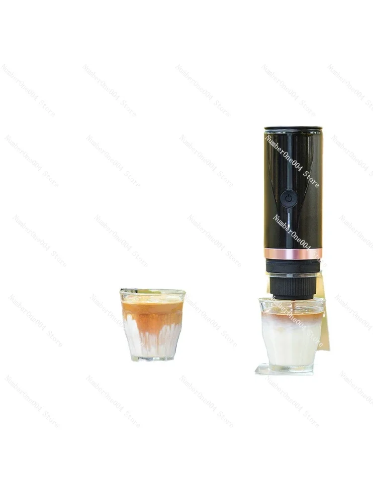

Mini-Portable Capsule Coffee Machine Espresso Semi-automatic Electric Small Household Car Outdoor Camping
