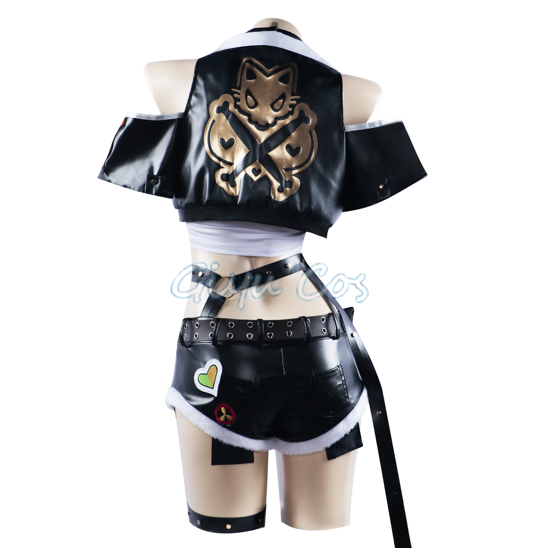 Costume de Cosplay de Nicole Demara Zenless Zone ontari, Uniforme de Carnaval, Perruque, Anime, Halloween, Jeu pour Homme