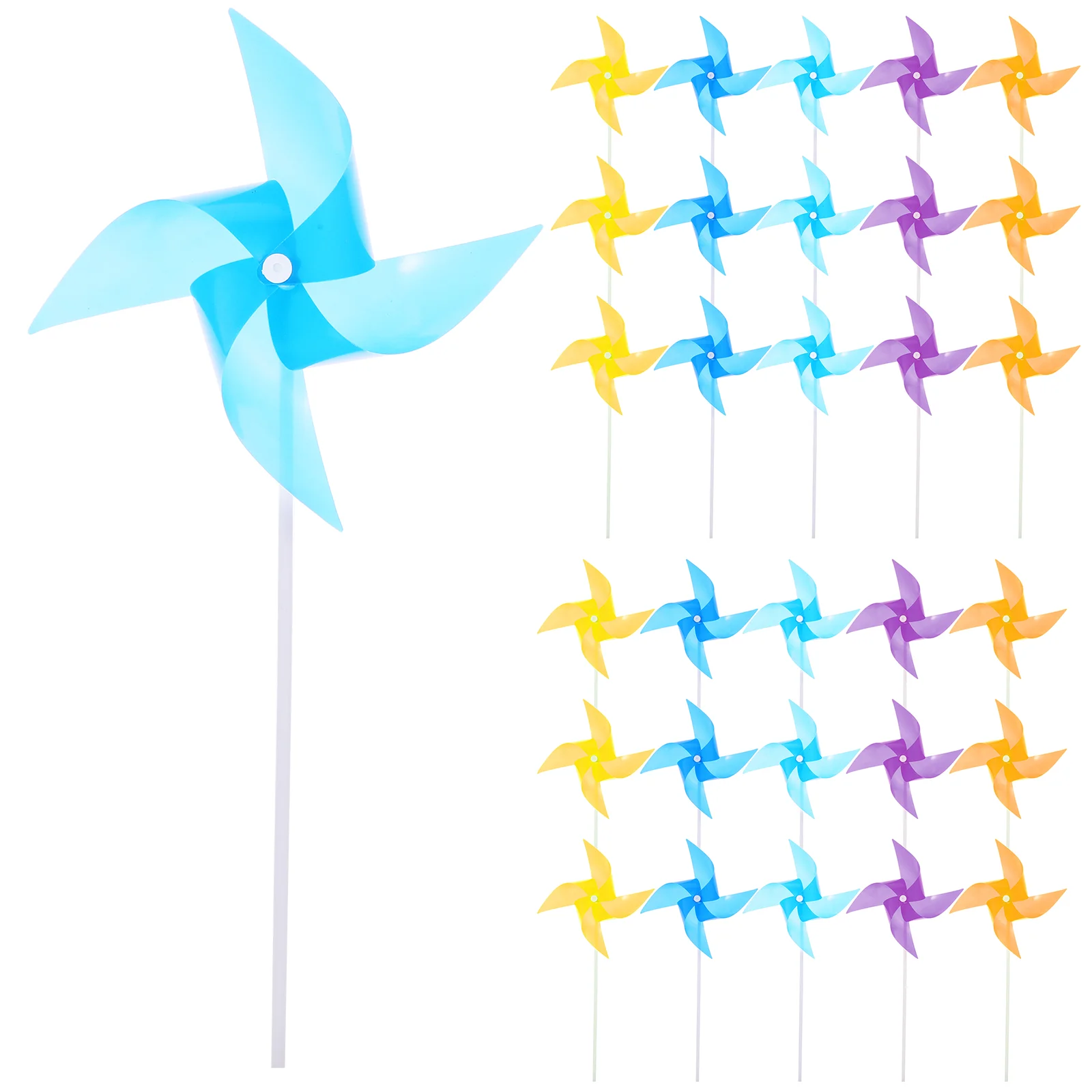 100 шт., детский пластиковый ветер