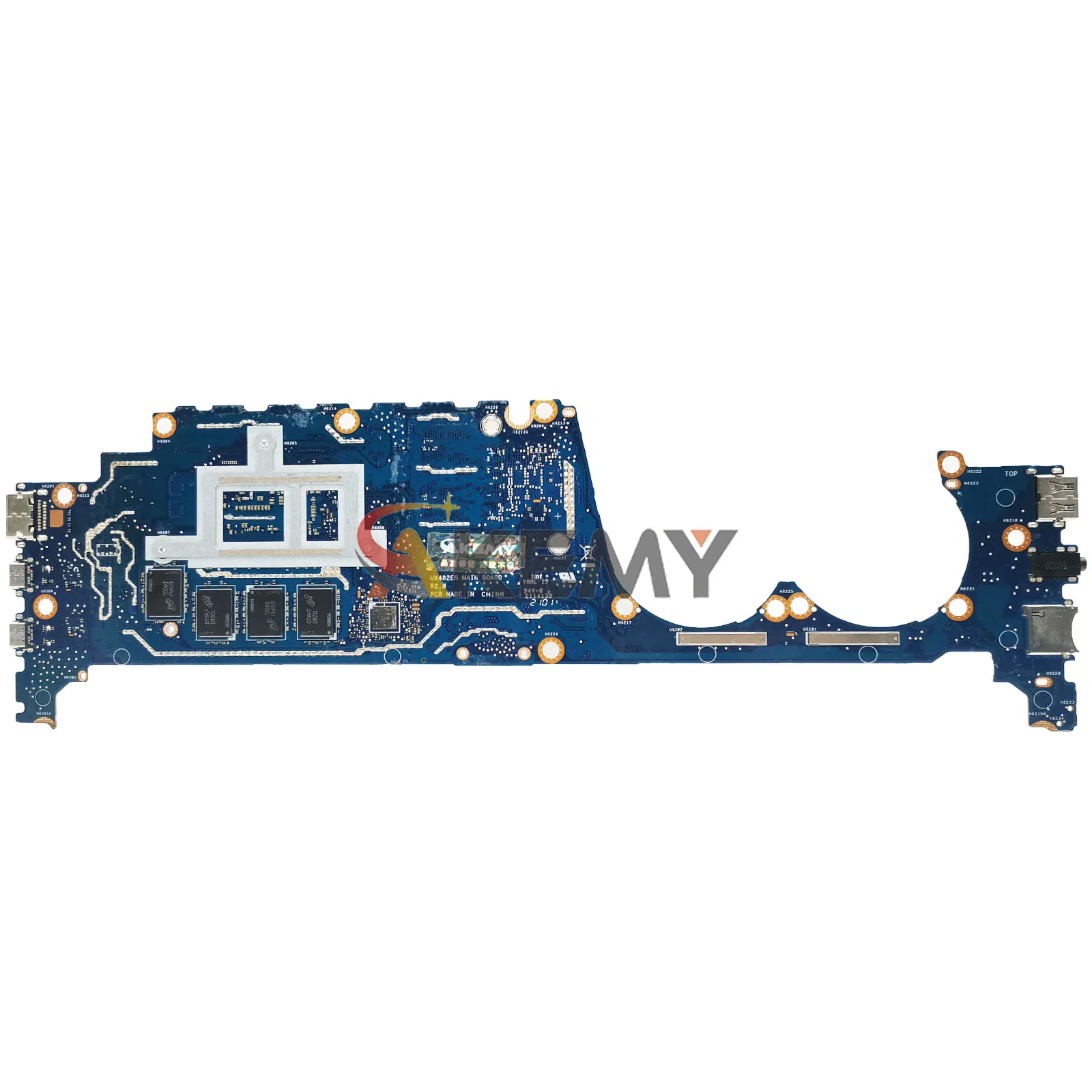 UX482EAR اللوحة الأم للكمبيوتر المحمول ASUS UX482EA UX482E UX482EGR UX4100E BE482E UX482EG UX482EAR BX482E اللوحة الرئيسية 11th Gen I3 i5 i7