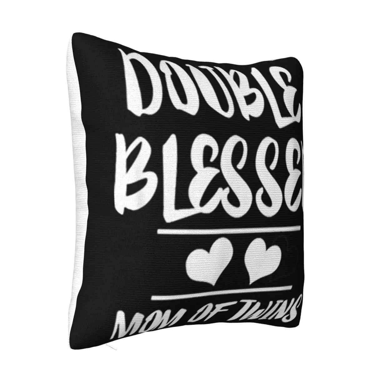 Awesome Double Blessed Mom Of Twins Mother Gift Trend Halloween Vintage More Size Personality Pillow Case