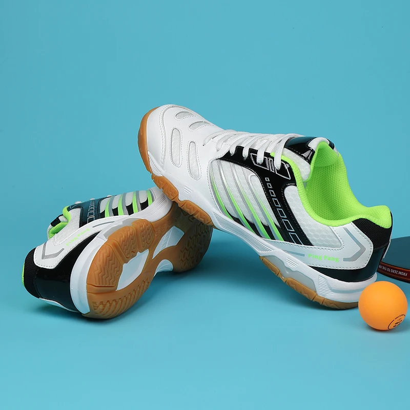 

Новые профессиональные мужские туфли для бадминтона, волейбольная обувь, легкая спортивная обувь, спортивные кроссовки для пинг-понга в помещении, теннисные тренировочные кроссовки