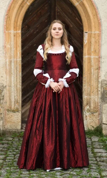 Medieval Italian Renaissance Cosplay Costume Dress Women Borgias Costume Renaissance Evening dress Custom Made