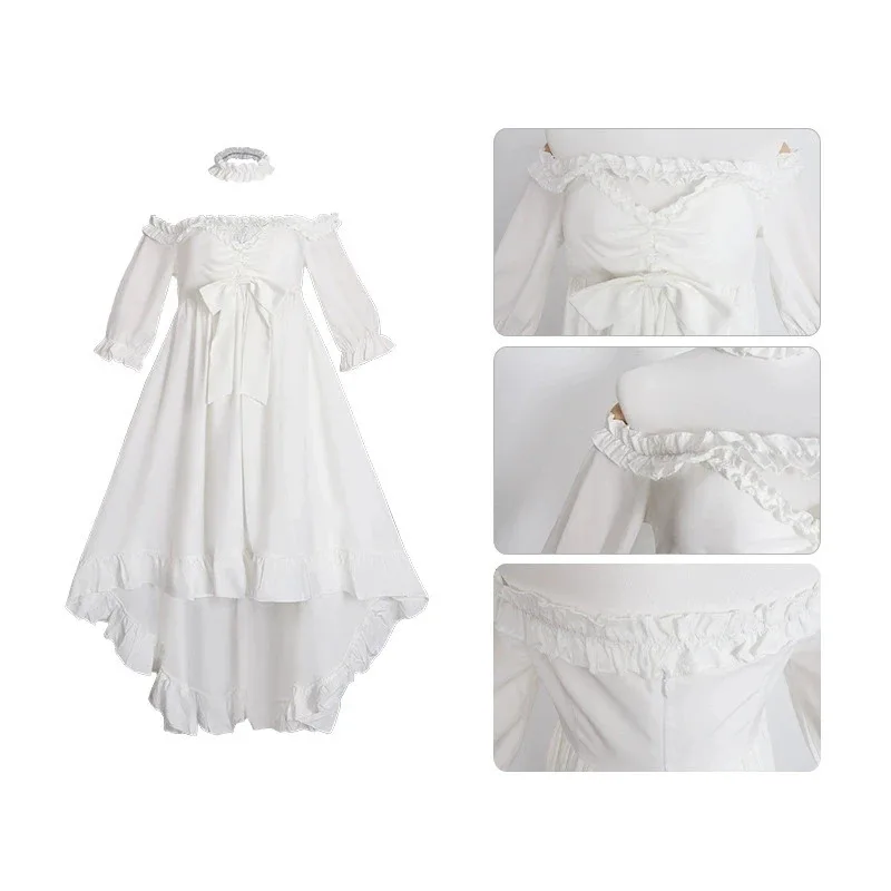 Costume de Cosplay Lolita Anime Tokisaki Kurumi, uniforme de Date en direct, robe de cauchemar Halloween, jeu de rôle, vêtements de spectacle sur scène, 2025