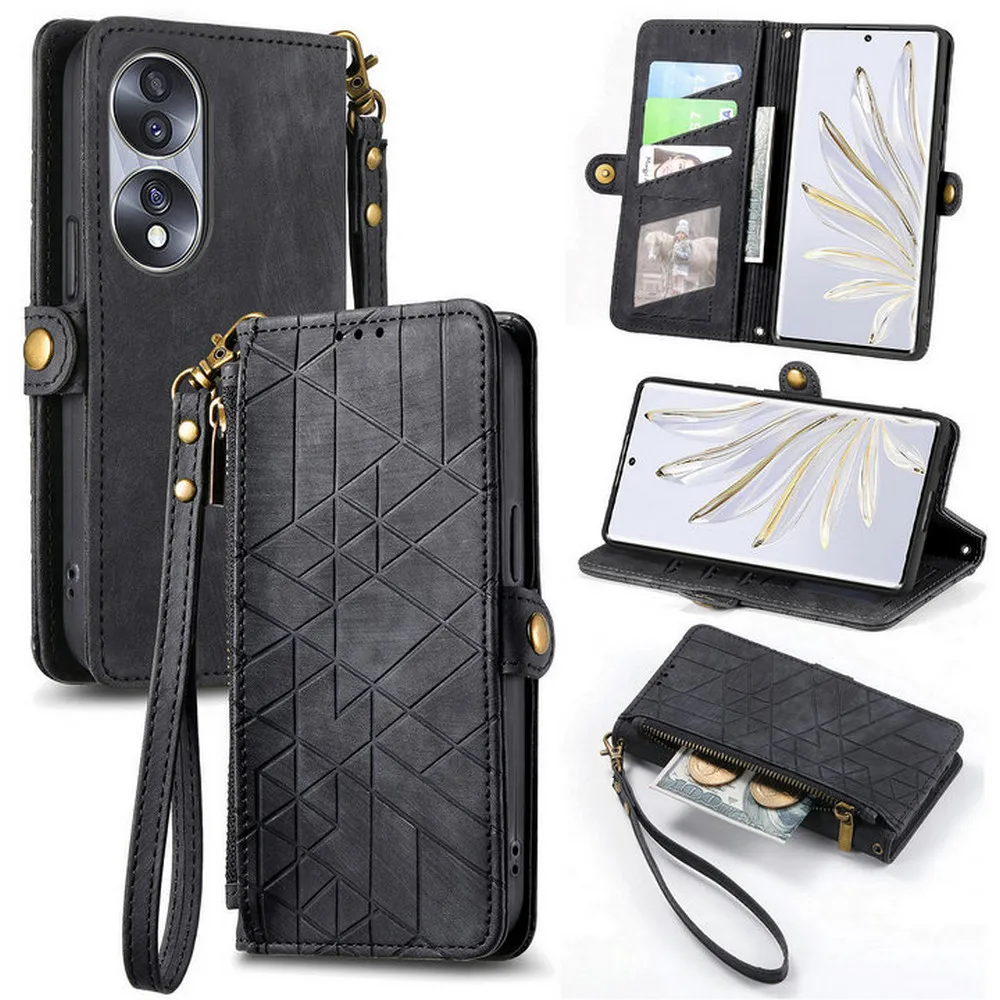 Flip Case For Huawei P60 Pro 5G Magnet Leather Book Wallet Zipper Funda For Huawei P50 Pro Case P60 P 50 60 Pro Luxury Cover