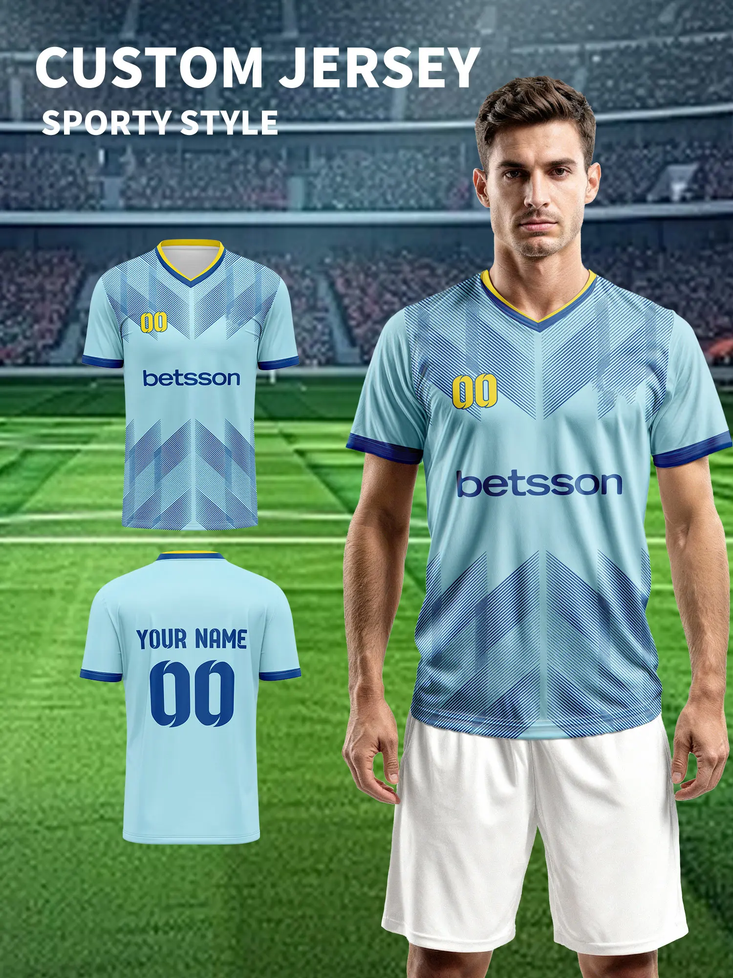 

Персонализированная футбольная форма, футболка с именем и номером, подарок для команды, детская футбольная форма на заказ.