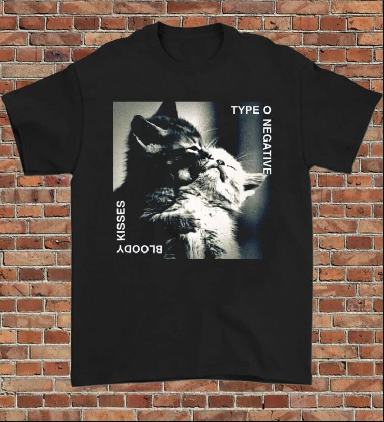 Rare Type O Negative Bloody Kisses Black T Shirt Gift Fans