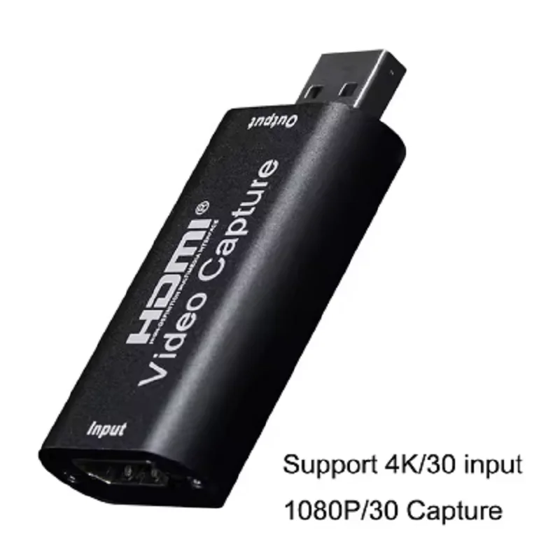 كامل HD 4K HDMI إلى USB 3.0 2.0 بطاقة التقاط الصوت والفيديو 60 إطارًا في الثانية محول فيديو موثوق للبث المباشر للعبة