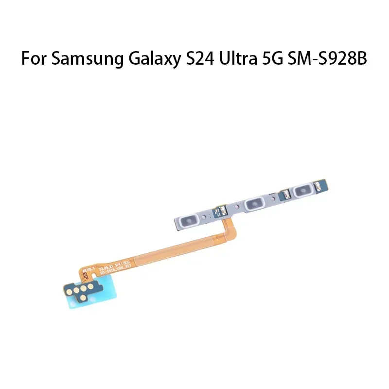 

Power ON OFF Mute Switch Control Key Volume Button Flex Cable For Samsung Galaxy S24 Ultra 5G SM-S928B