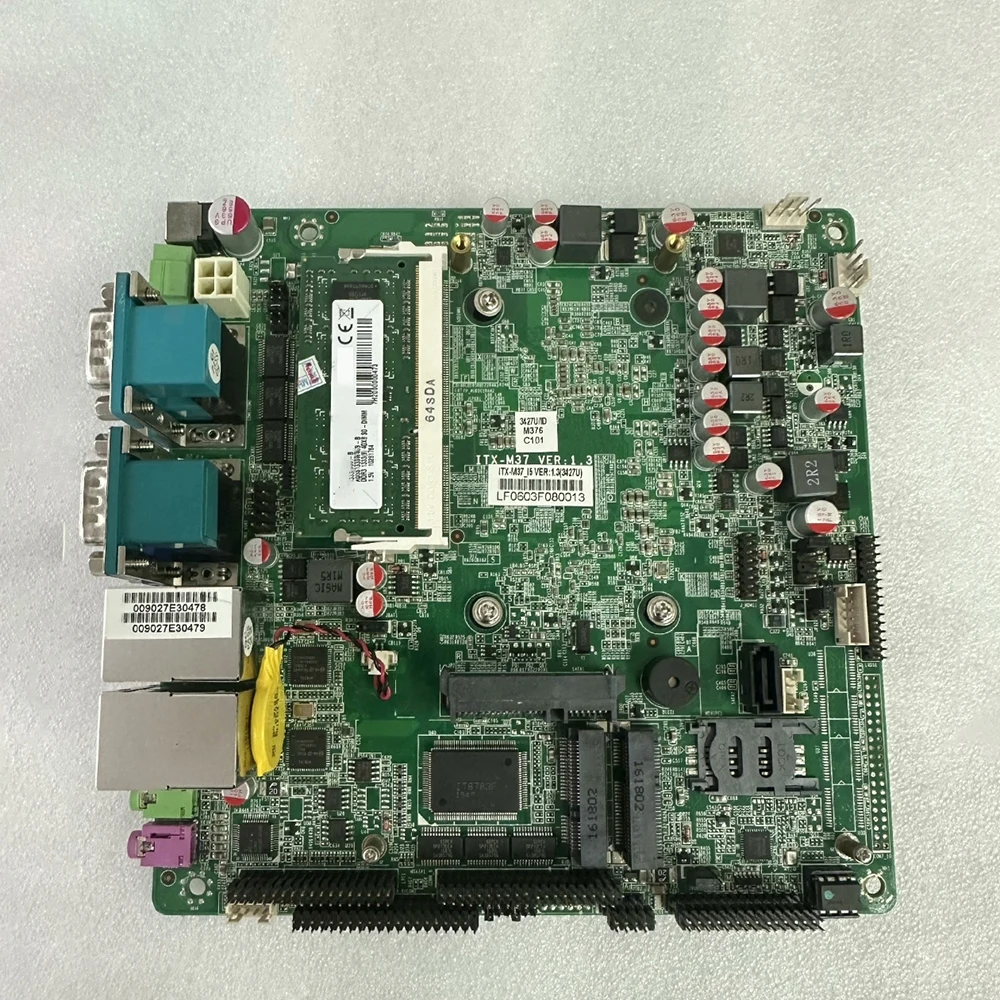 Industrial Computer Motherboard ITX-M37 VER 1.3