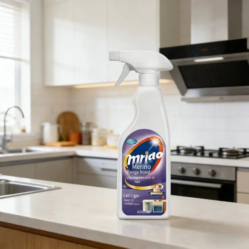 Limpiador de Grasa Pesada para Campanas Extractoras, Desengrasante de Cocina, Agente Fuerte para Eliminar Grasa, Suciedad y Alquitrán, Herramientas Profesionales de Limpieza de Cocina