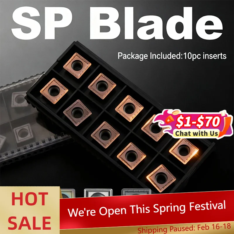 

Электрическая дрель U-образное лезвие SPMG Верстат с ЧПУ Фреза Твердосплавное лезвие Режущая головка из нержавеющей стали SPGT и лезвие SPGG