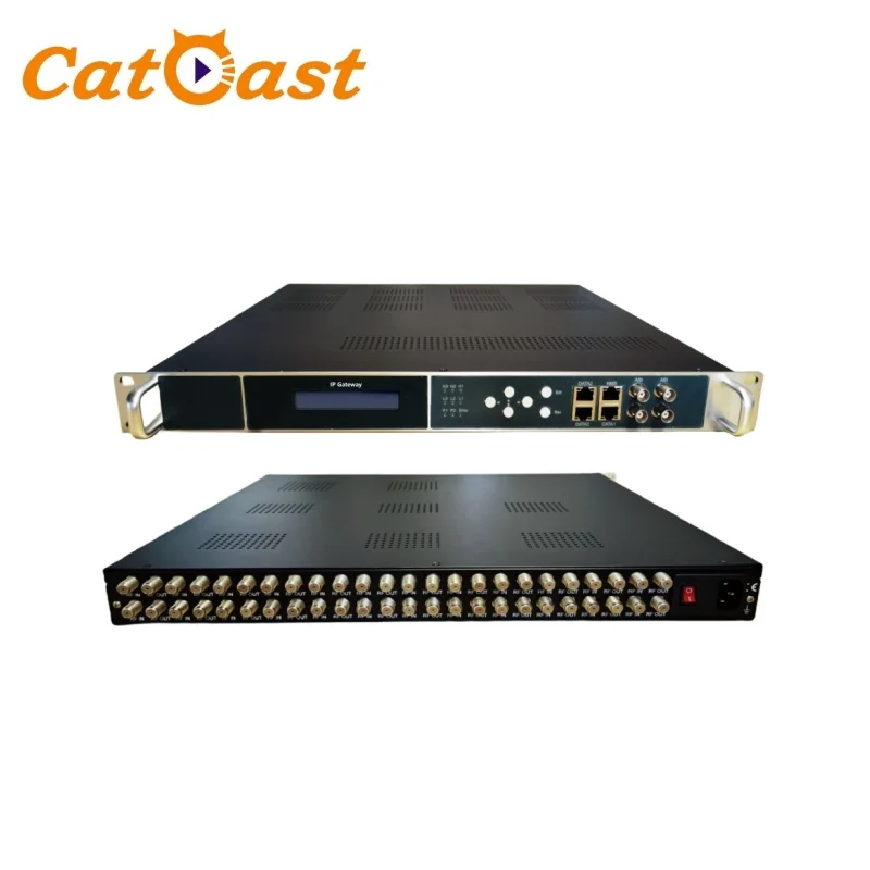Satellite Receiver DVBS2/T2 Tuner Input To HLS RTMP HTTP RTSP SRT ipt v Gateway In TV Front-End System