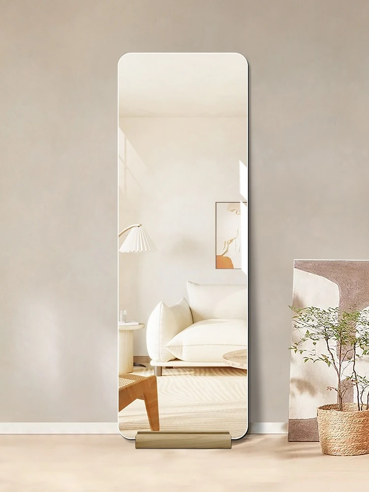 

Against the wall, floor, cloakroom, mirror, base, strap, full body, frameless, fitting, household