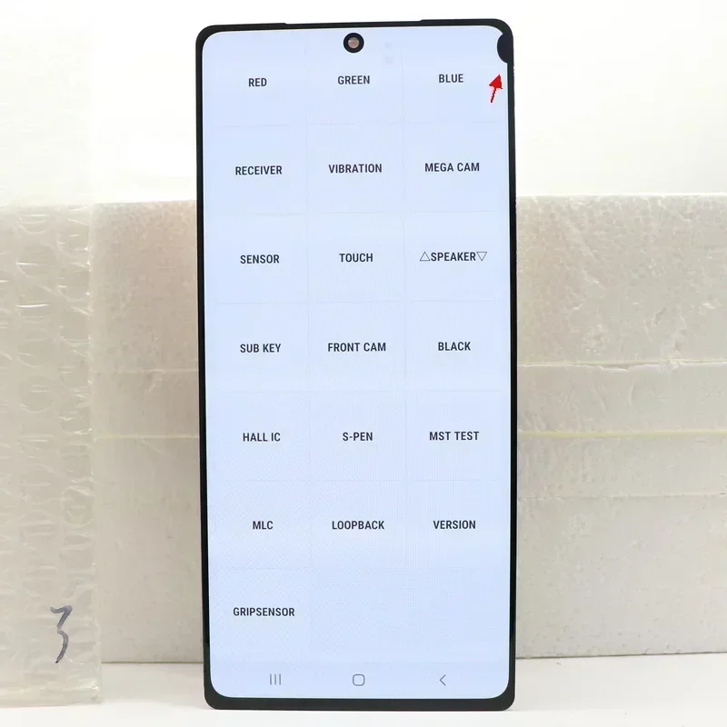 AMOLED Note20 LCD For Samsung Galaxy Note 20 Screen N980 N981 N980F N981F N980U N981B/DS LCD Display Touch Digitizer Assembly image 6