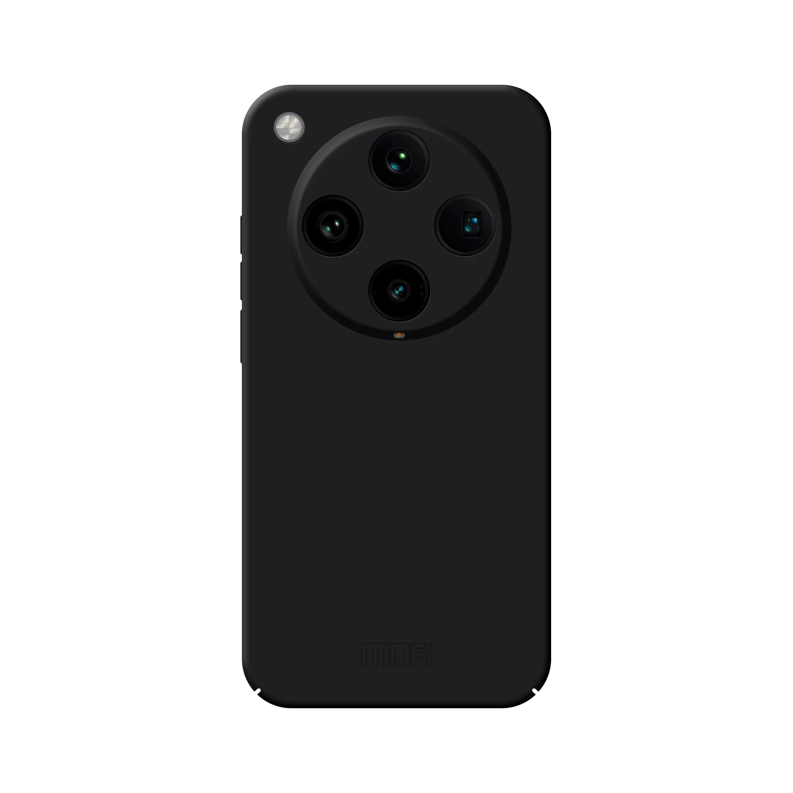 

For Oppo Find X8 Pro 5G Phone Case MOFI JK Qin Series Skin-Touch Matte Anti-fingerprint Back Cover - Black
