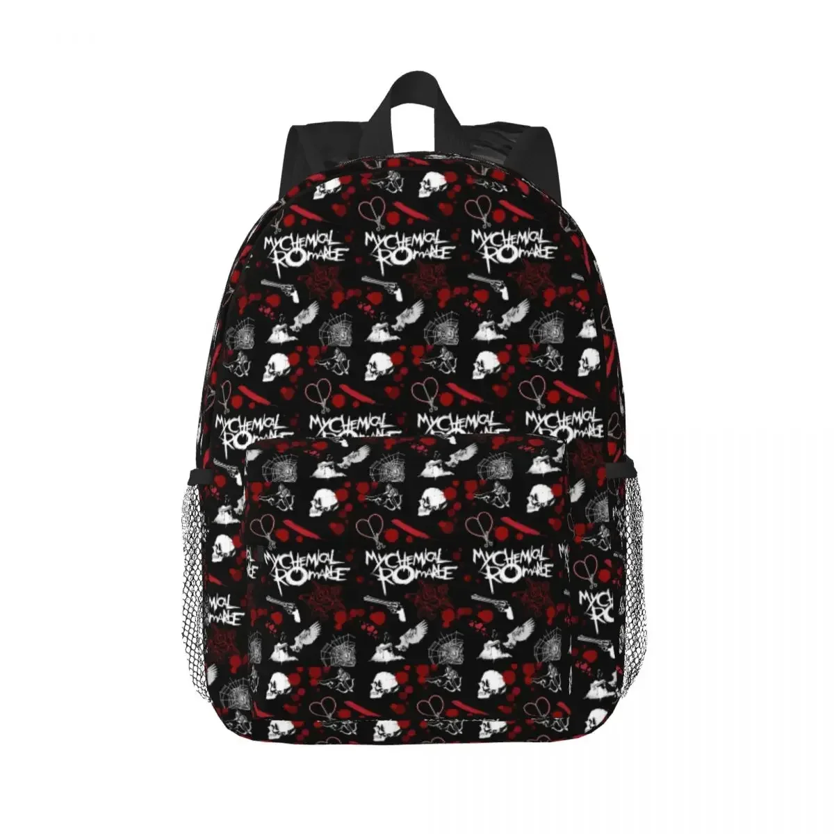

Rock MCR My Chemical Romance Рюкзак Лидер продаж Рюкзак большой емкости для мальчиков и девочек BookBag Сумки на плечо для мужчин и женщин Школьная сумка