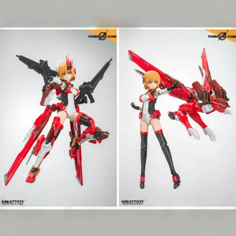 

В наличии оригинальные Greattoys масштаб 1/12 Ария фигурка запрещенная земля меха мускусная коллекция украшения модель игрушки подарки