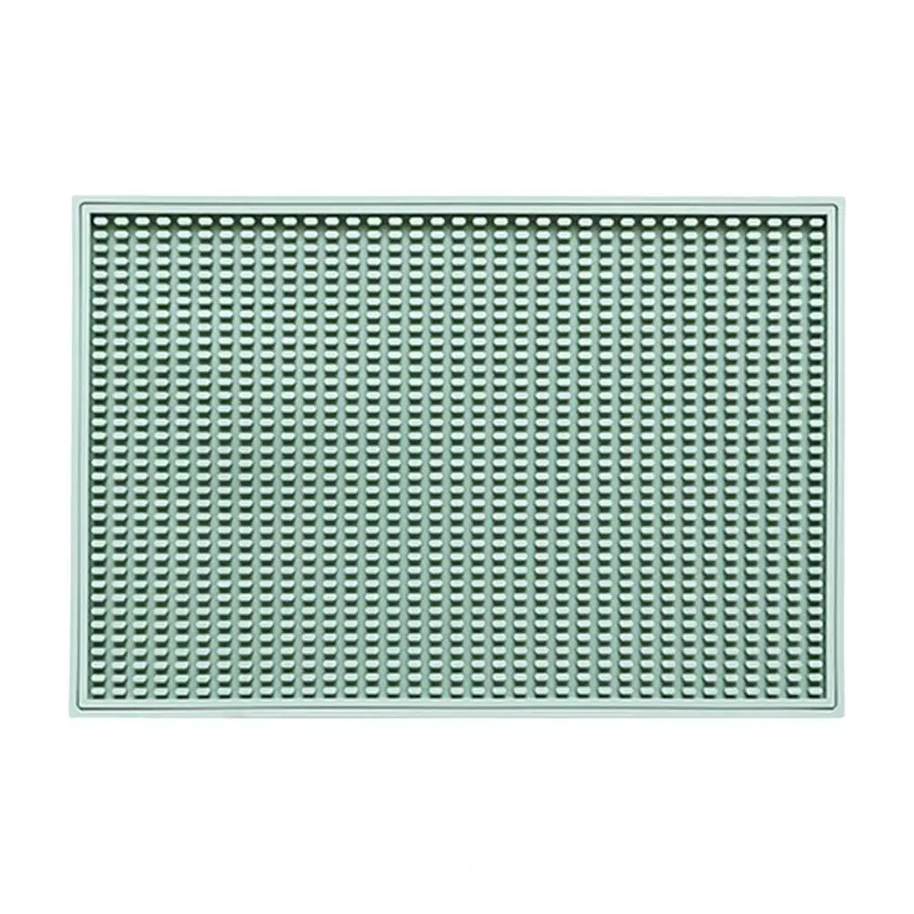 

Water Proof Anti-skid Silicone Mat Rubber Beer Bar Service Spill Mat Coffee Barista Pad Glass Coaster Place Placemat