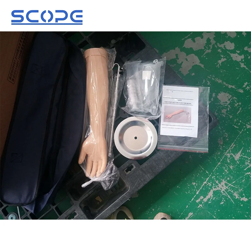 Medical Nursing Manikin Teaching Training SC-HS1 Arm Venipuncture  Model