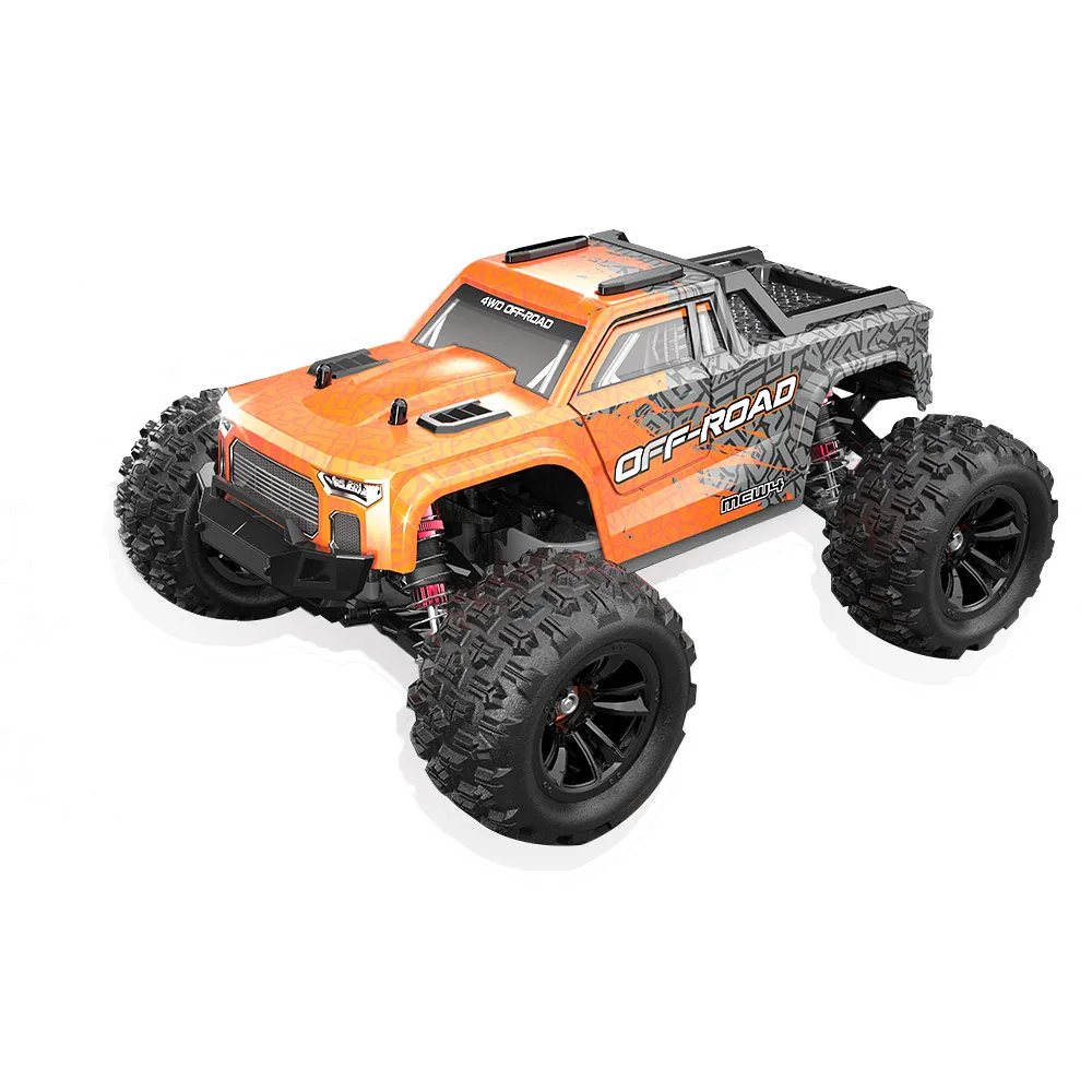 MJX MEW4 M163 1/16 2.4G 4WD RC Car Brushless High Speed Off Road Vehicle Models 39km/h W/ Head Light Vehicle Models Toy Gifts