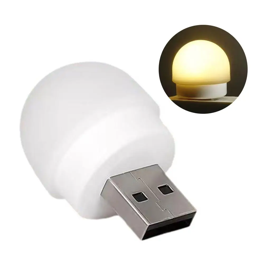 USB Light Portable Light Eye Protection Light Super Bank Mini Bedside LED Lamp Bright Portable Power Lamp Dormitory Light W5T0