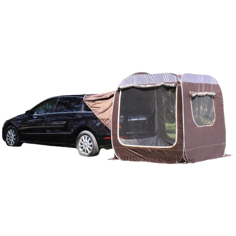 

Outdoor Car Rear Automatic Tent, Extended Car Rear Tent for Self Driving Tours, Multi-functional Quick Opening Camping Equipment