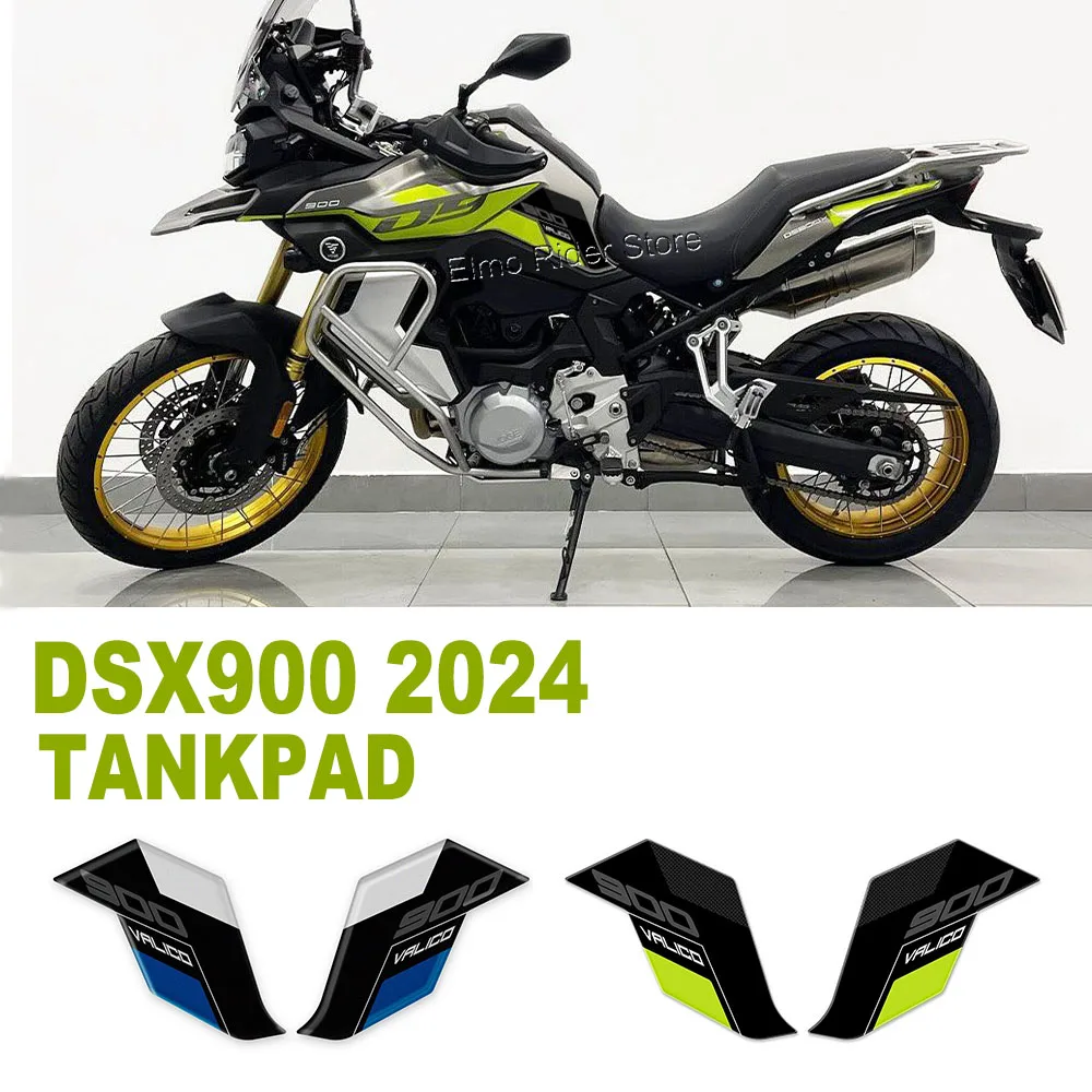 Autocollants de protection en résine précieuse 3D pour moto, coussin, Tyge Valico, 900DSX, 900DSX, 900DSX, 2024