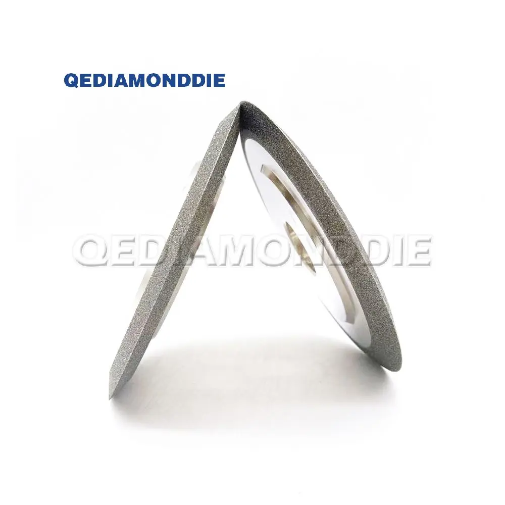 1V1Diamond Grinding Wheel Double Sided Sharpener Disc For Carbide Metal Tungsten Steel Tools Milling Cutting Stone