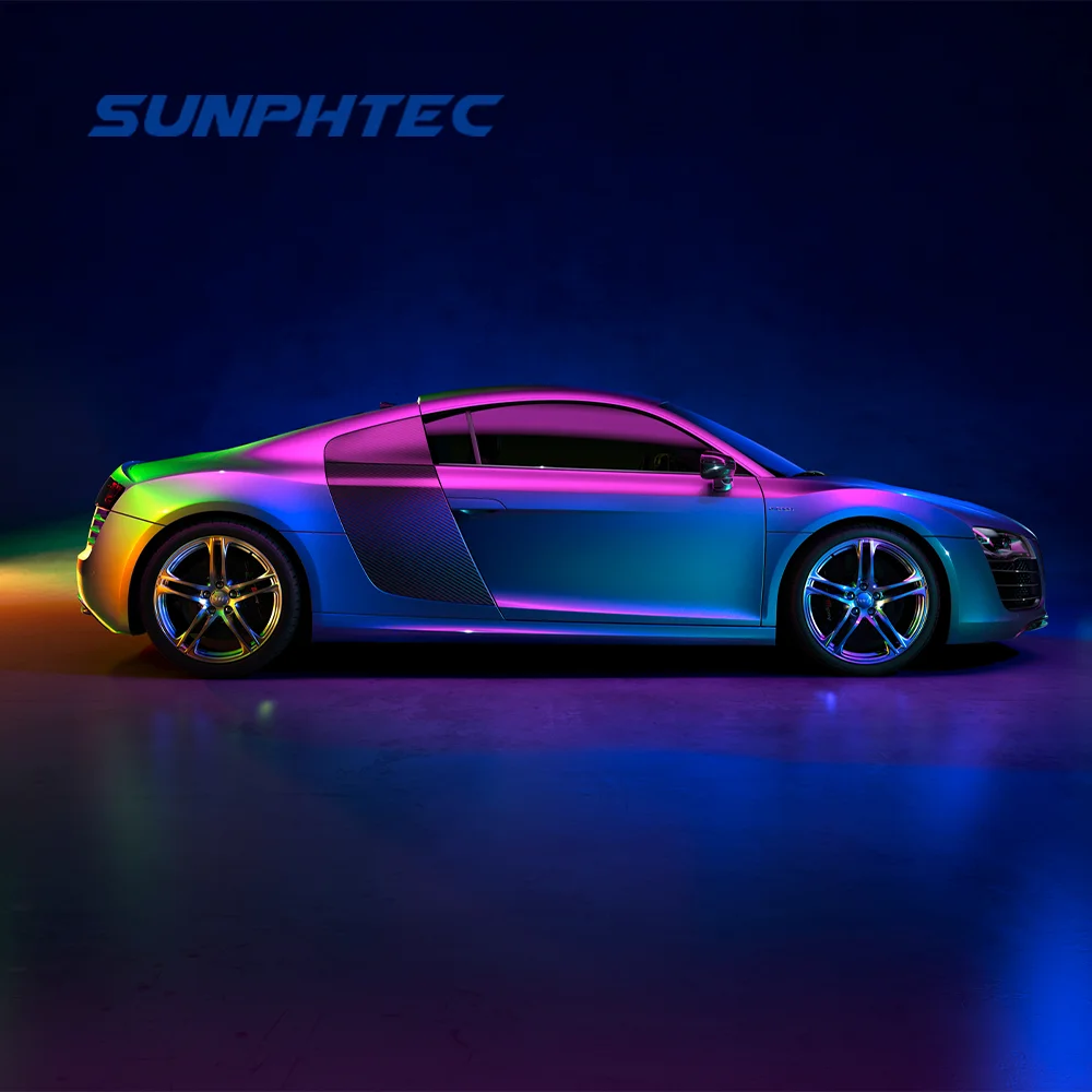 

2025 глянцевая автомобильная виниловая пленка из ТПУ с защитой от царапин, автомобильная пленка для изменения цвета PPF, виниловая защитная пленка, цветная пленка PPF для автомобиля