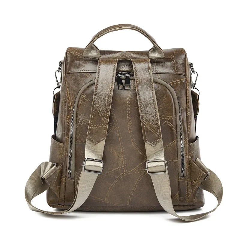 Vintage Damen rucksack neue große Kapazität Outdoor-Reise rucksack lässige Damen tasche