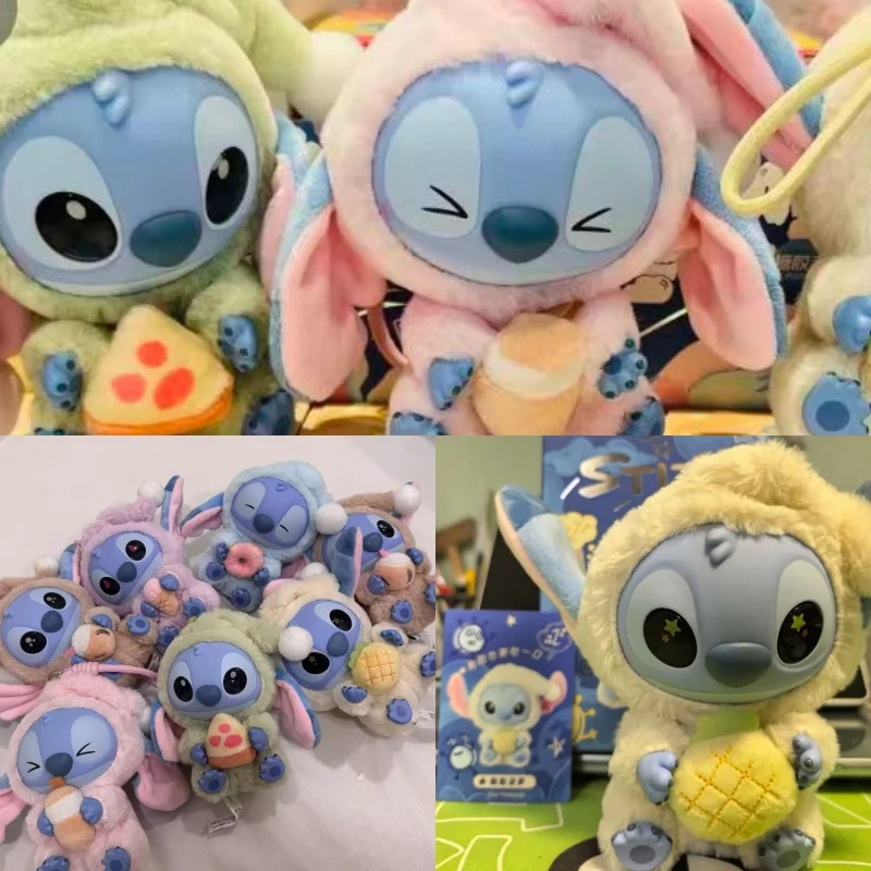 

New kawaii Stitch Sleep Series Vinyl Blind Box Pendant Cute Doll Mystery Box Toy Plush Doll Holiday Gift Stitch Adult Toys