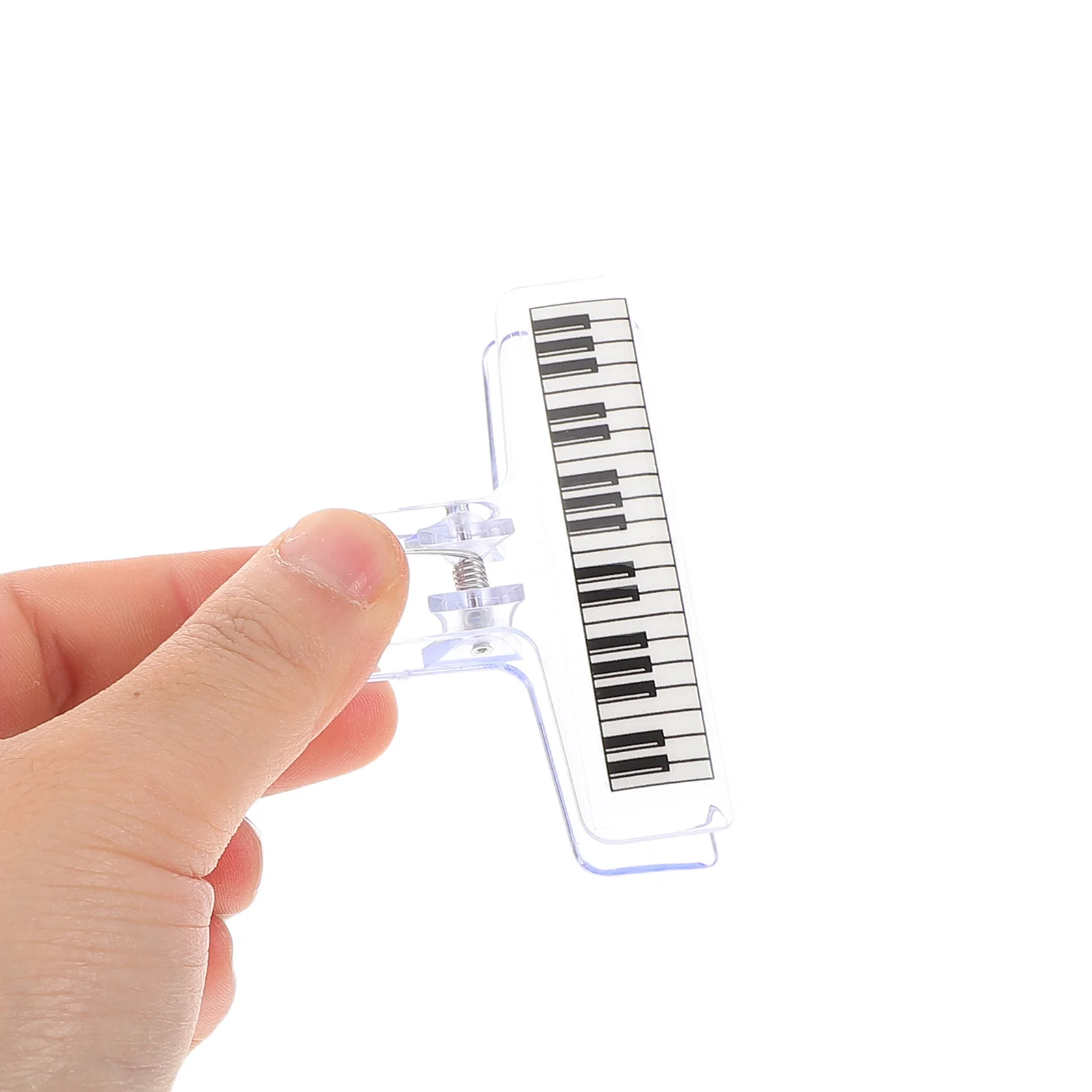 

3 Pcs Piano Sheet Music Holder Clip Accessories Book Clips Page Bookmark Student