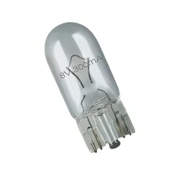 10-Pack 8V 300mA Wedge Style Incandescent Bulbs Miniature Lamps For Pioneer SX-580 SX-680 SX-780 SX-950 SX-980 Stereo Receivers