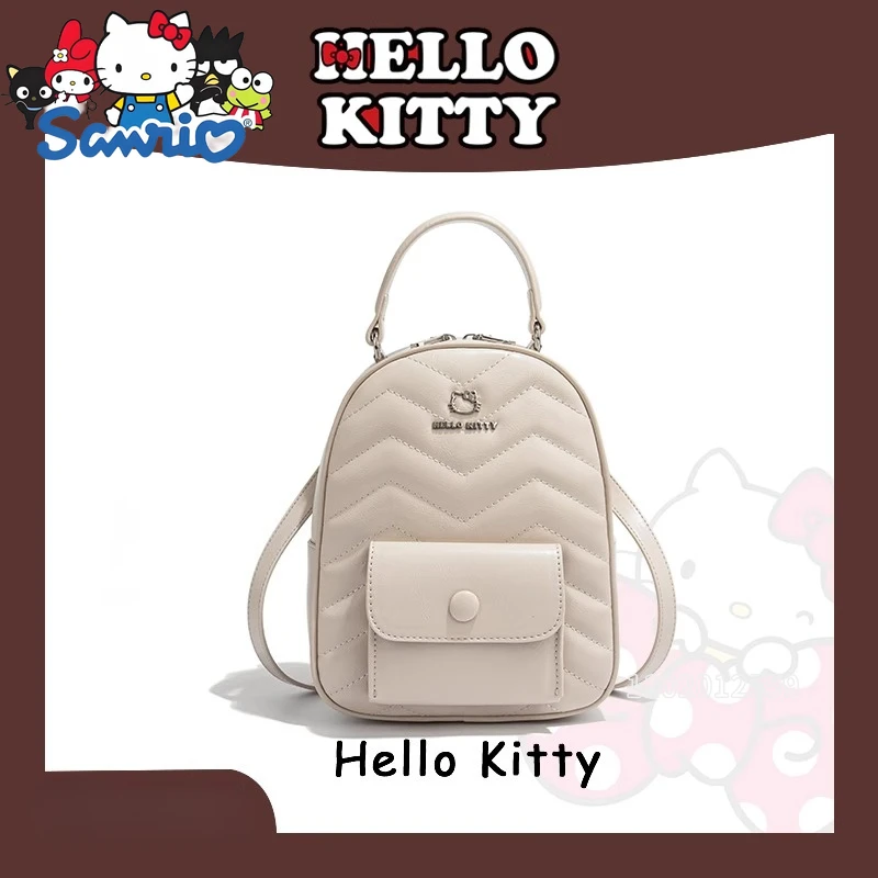 

Sanrio Hello Kitty New Women's Backpack Luxury Brand Original Mini Fashion Women's Casual Backpack Cartoon Cute Travel Backpack