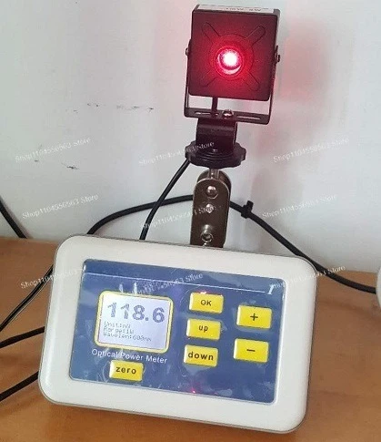 Laser power meter Full wavelength High precision 0.1mW-2W range 0.1mW resolution Value import
