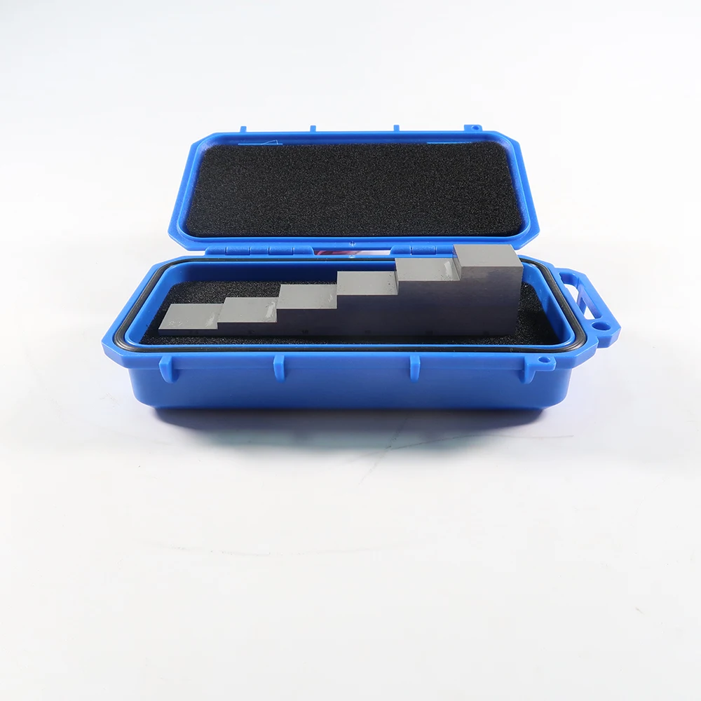 Imagem -03 - Bloco de Aço Carbono de Calibração para Testador de Espessura Ultrassônico Passos 2.5 com Encaixe Perfeito