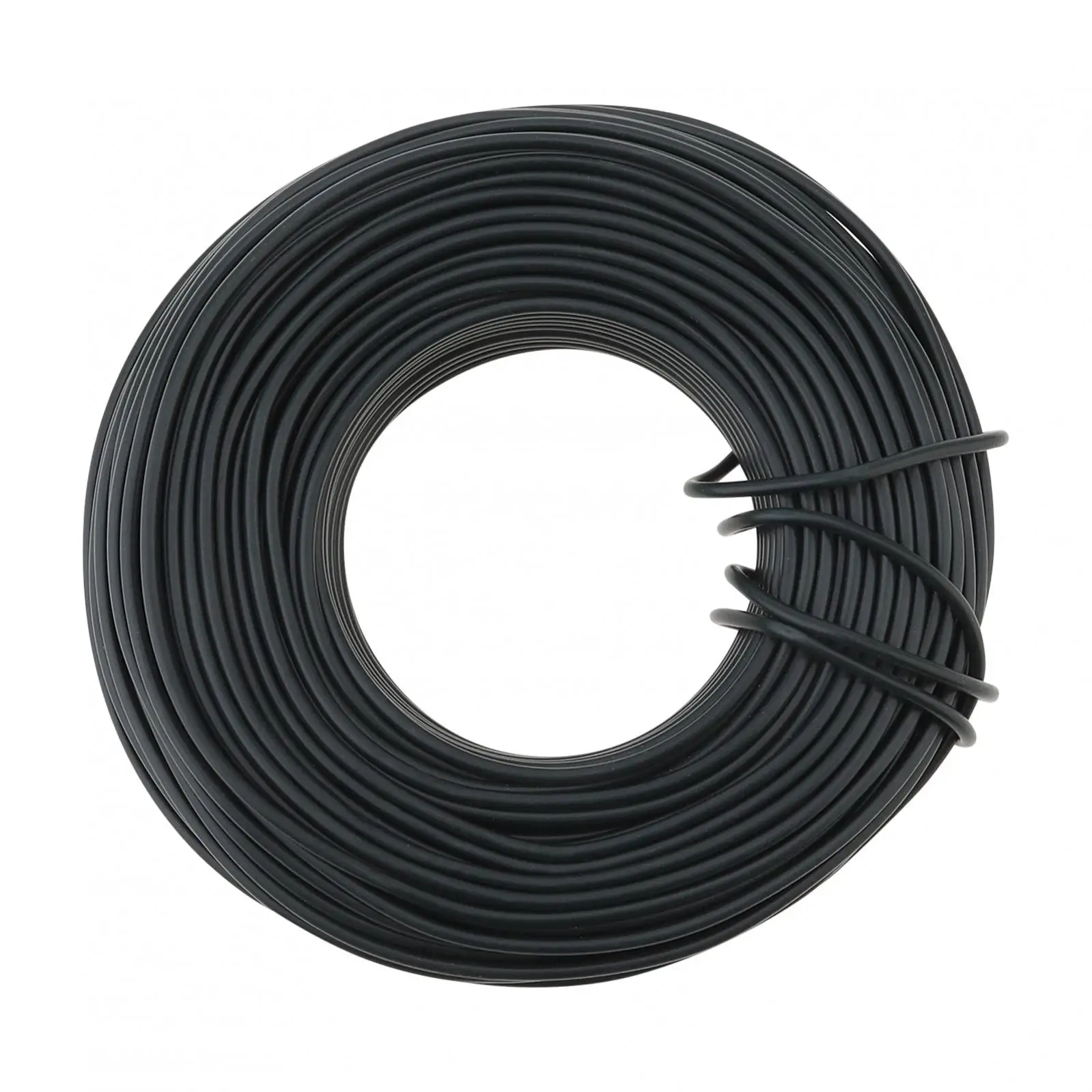 Black Plastic Wrapping 2mm x 25m Green Round Tying Wire Twig Trapping Wire for Gardening