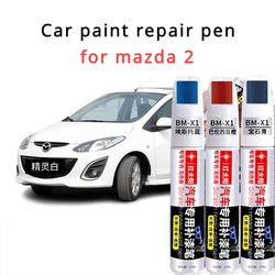 For Mazda 2 Touch-up Paint Pen Elf White Fashion Silver Car Paint Scratch  Artifact Victory Blue Mazda Paint Pen