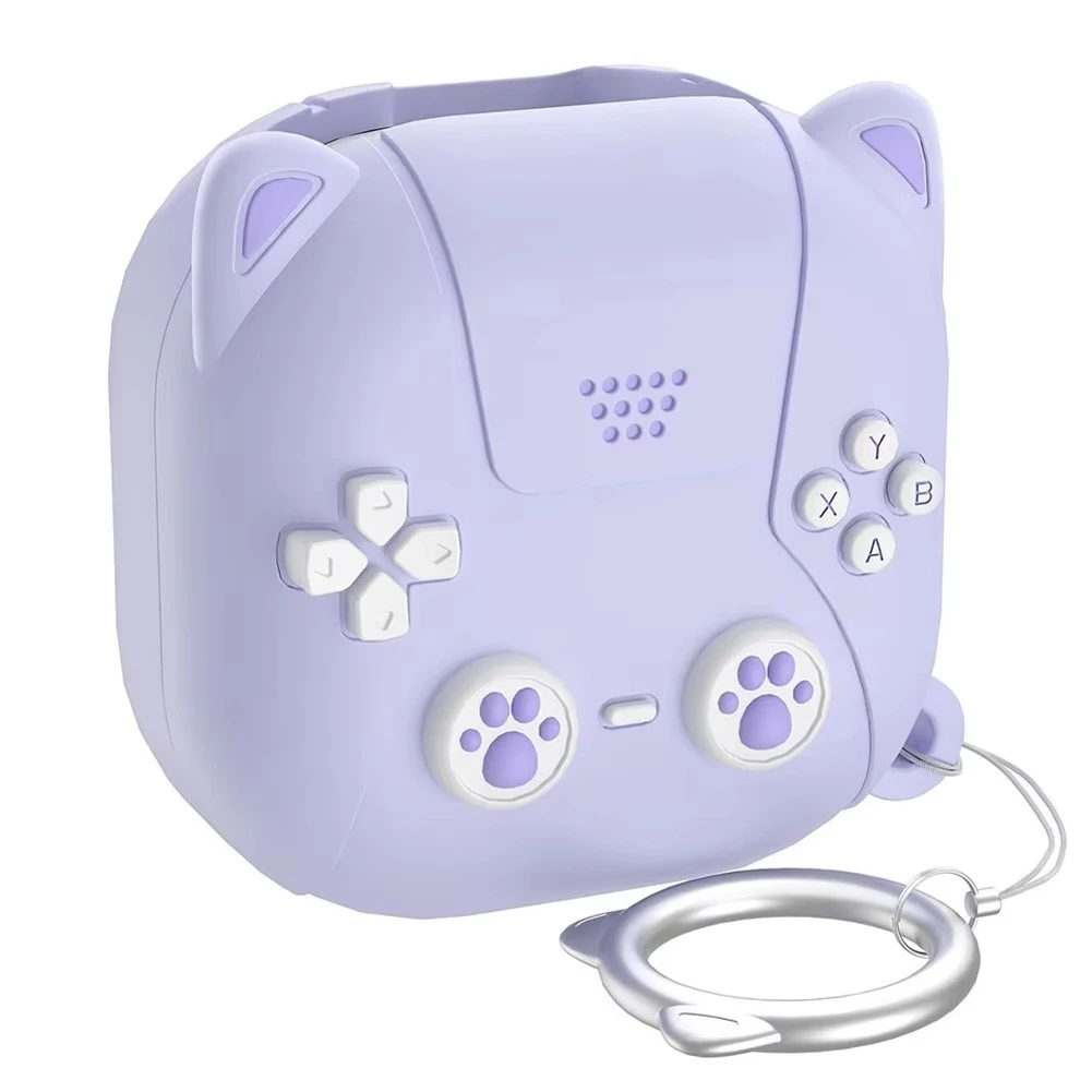 حافظة سماعة أذن ثلاثية الأبعاد حافظة سماعة أذن على شكل رسوم متحركة غطاء حماية لسماعات Galaxy Buds Live/2/Pro/2 Pro/FE Light #5