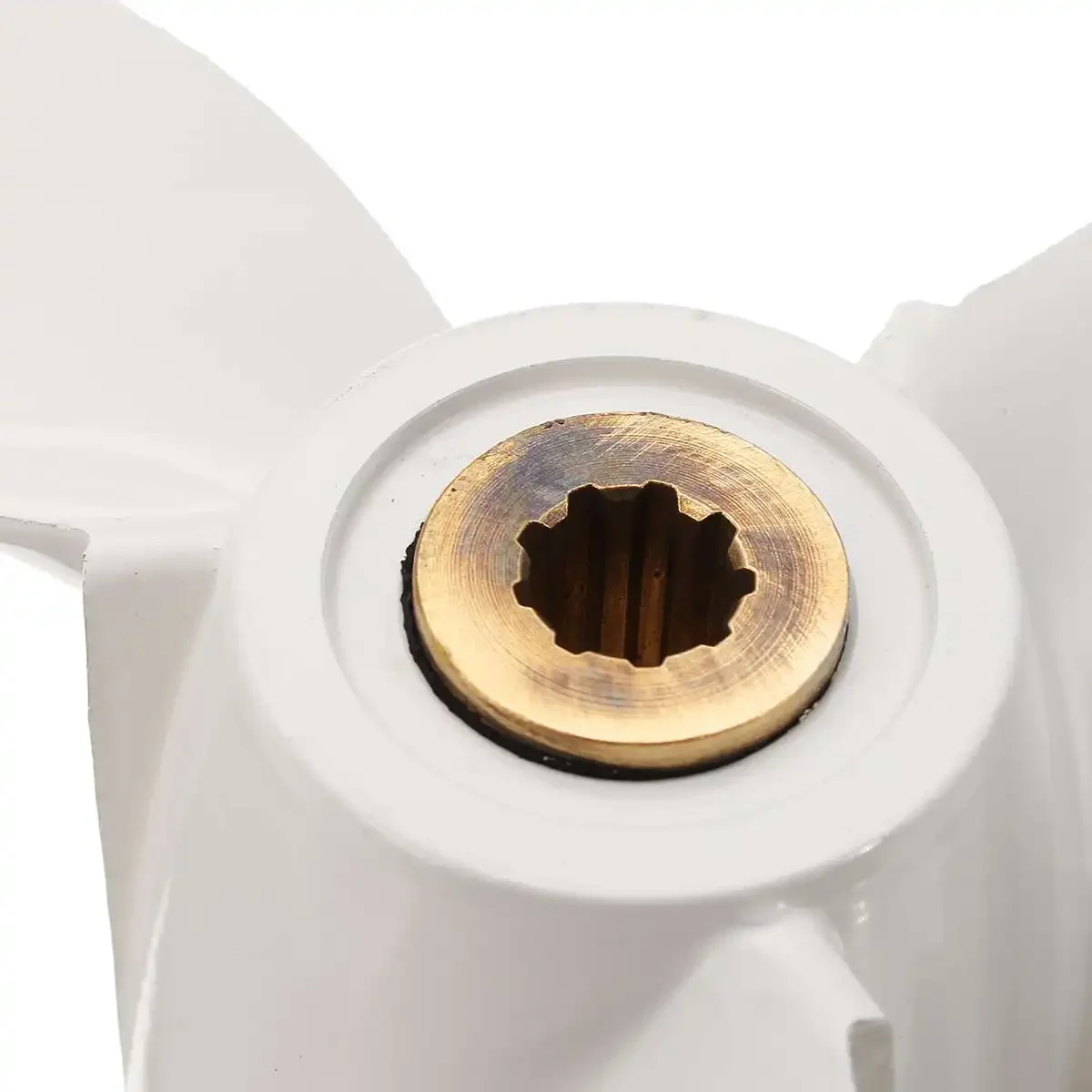 Boat Outboard Propeller For Yamaha Outboard 4hp 5hp Engine 71/2X 7-BA Marine Propeller Alloy White Boat Parts 6E0-45943-01-EL