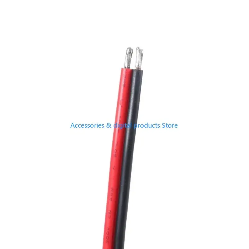 77JD 8mm Power Pigtails Cable DC7909 Male/Female Plug to Bare Wire Open End Power