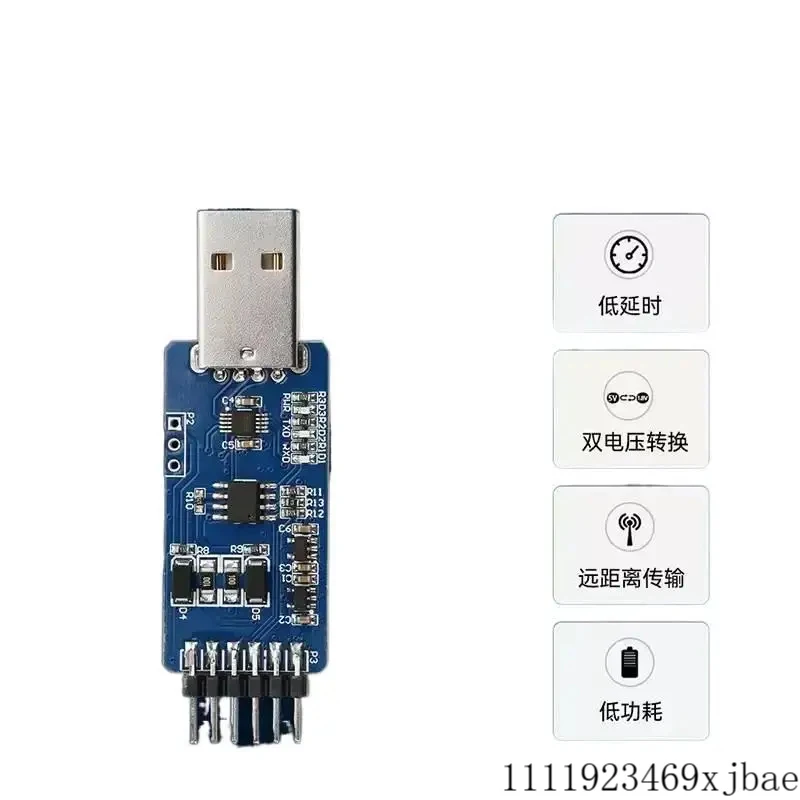 USB To TTL To RS485 Communication Dual Voltage Conversion Module CH340E SP485 Chip Driver