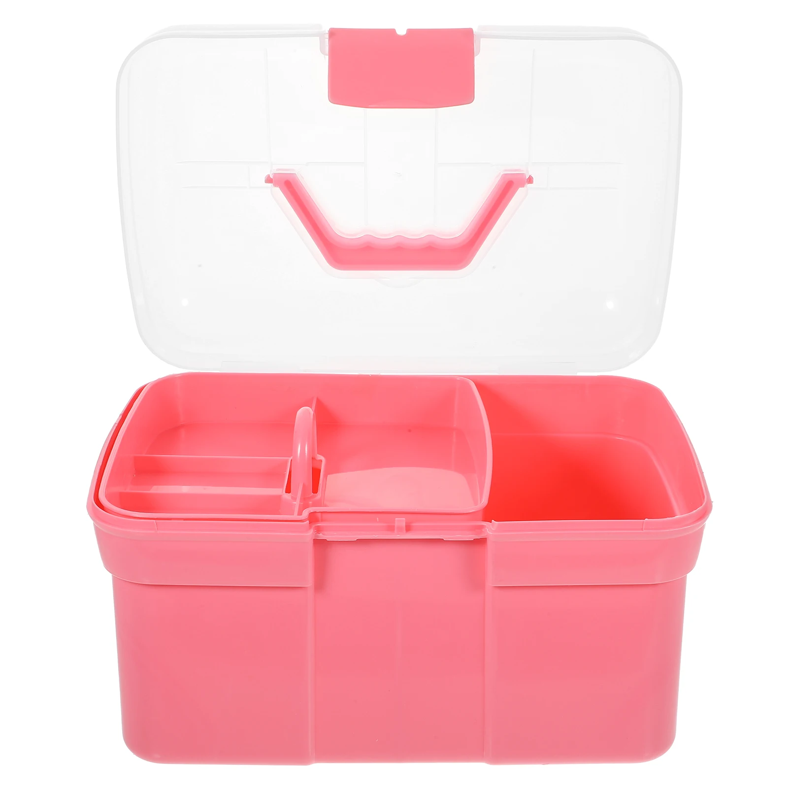 

Portable Medicine Lightweight Shockproof Durable Storage Organizer Case for Travel First Aid Plastic Container