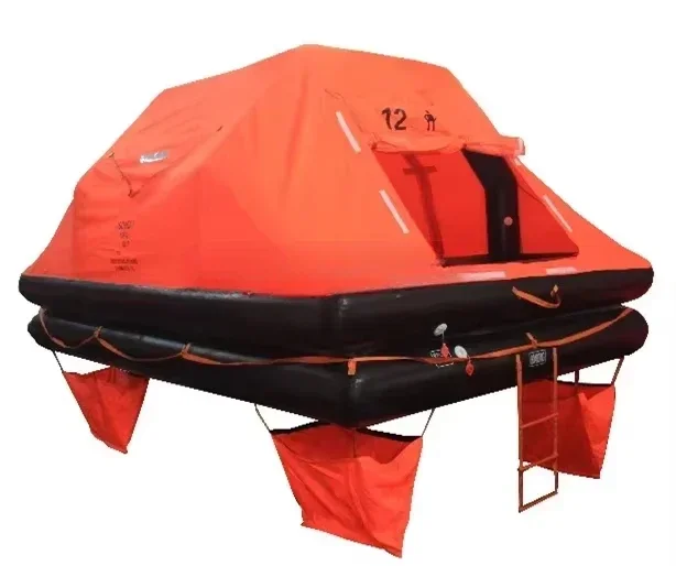 Mini baldaquin inflable de emergencia ISO 9650 YT-8 para 8 personas para barco