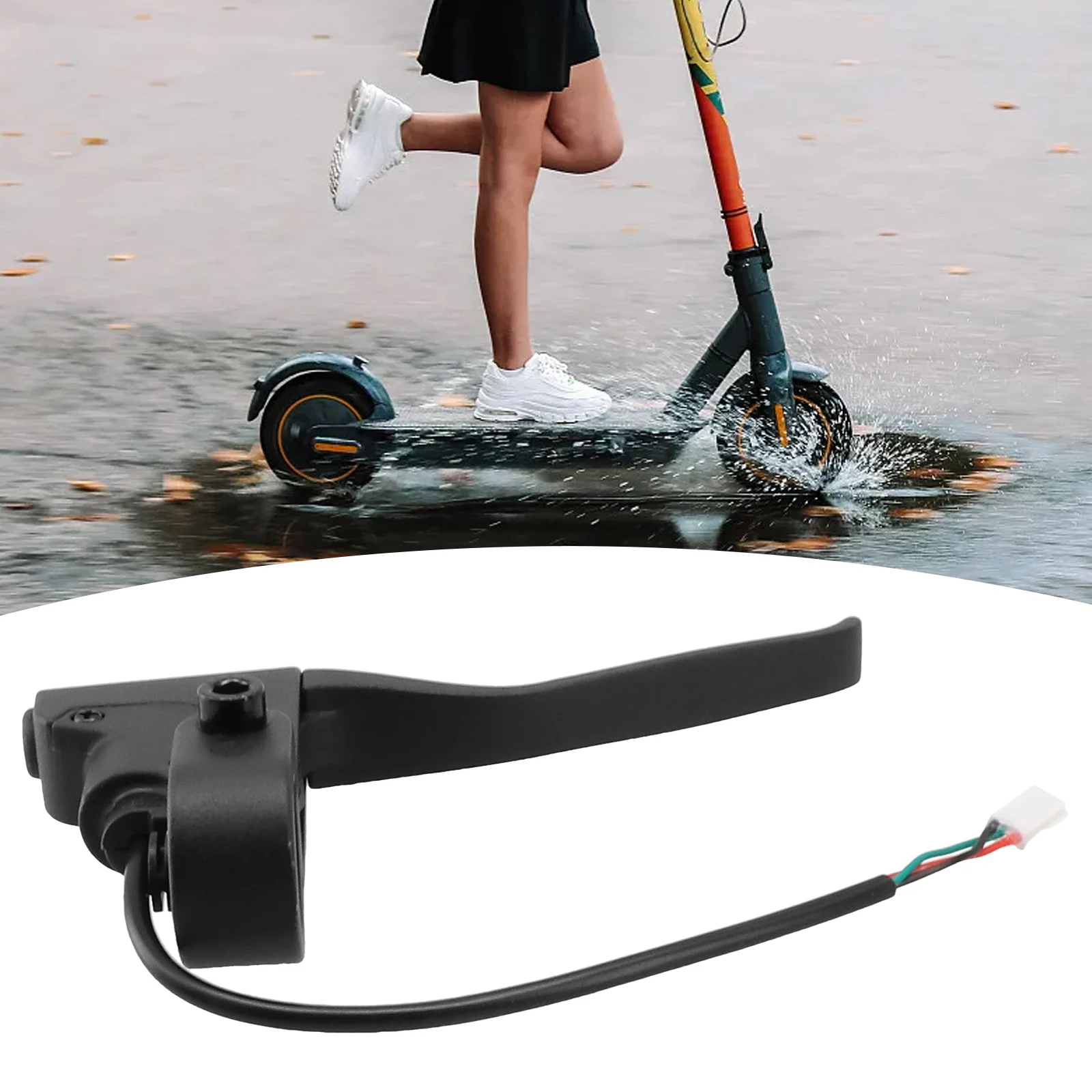 1 مجموعة 36 فولت 350 واط سكوتر كهربائي تحكم لوحة القيادة مسرع عرض لوحة المصباح الضوء الخلفي فرملة اليد لأجزاء سكوتر الإلكترونية #4