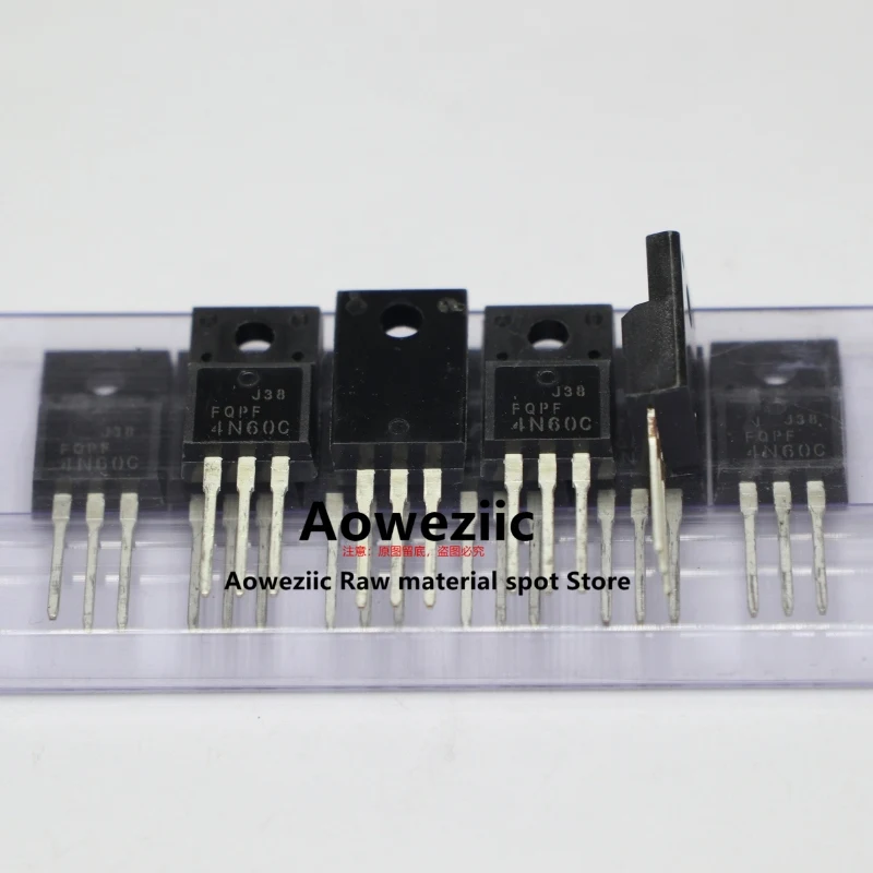 Aoweziic 100% جديد مستورد أصلي FQPF4N60C 4N60C 4N60 TO-220F MOS FET 4A 600V