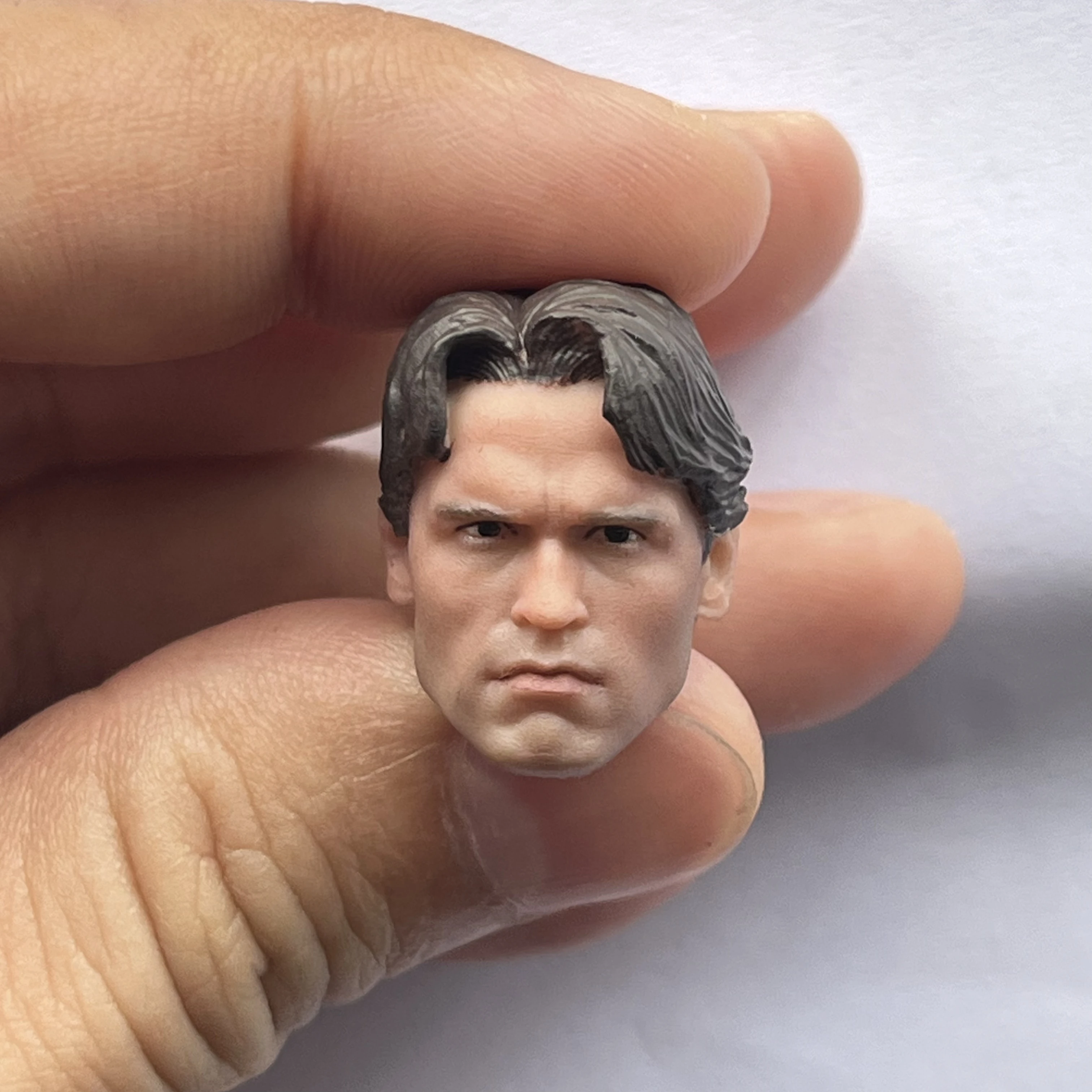 

1/12 Scale Arnold Schwarzenegger Head Sculpt Carving Model Fit 6'' VToys TBL Notaman Strong Male Soldier Action Figure Body